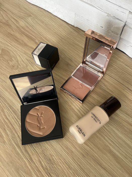 Фон дьо тен Guerlain Terracotta + подарък четка