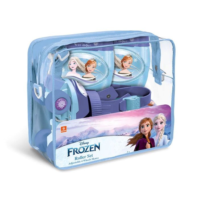 MONDO Frozen Кънки регулируеми 22-29 с наколенки и налакътници