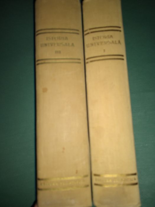 Istoria universala in zece volume. vol I si III
