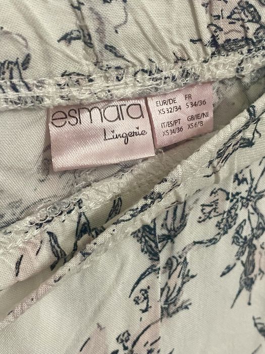 Pantaloni pijama/casă dama Esmara Lingerie 100% vâscoză ECOvero floral