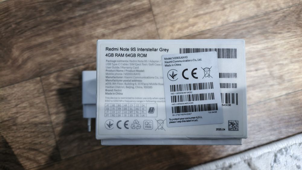 Redmi note 9s 4/64gb sotiladi !!!