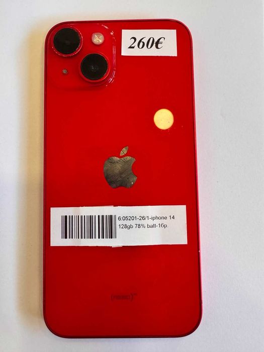 iphone 14 128gb 78% batt  052101-26