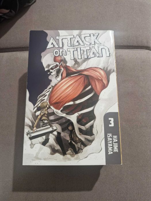 Manga Attack on Titan vol. 1,2,3,4