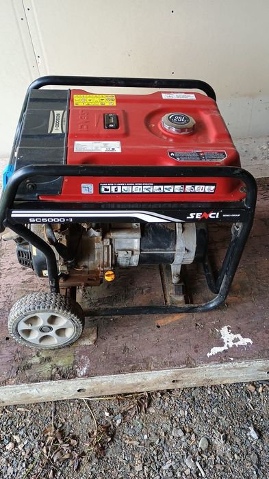 Generator de curent,4,5 Kw, 220V, marca SENCI