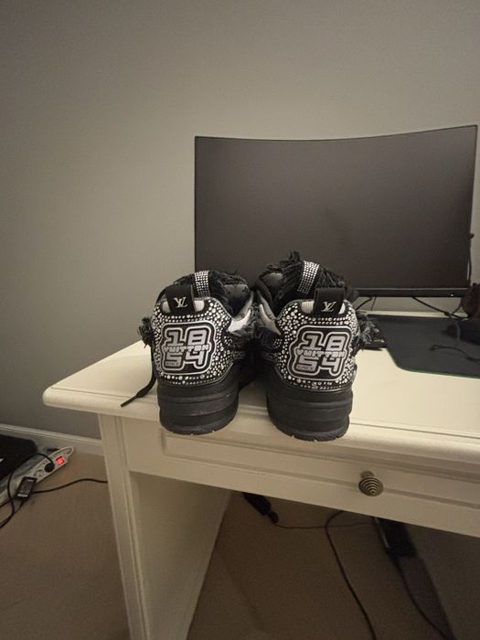 Lv skates  swarovski