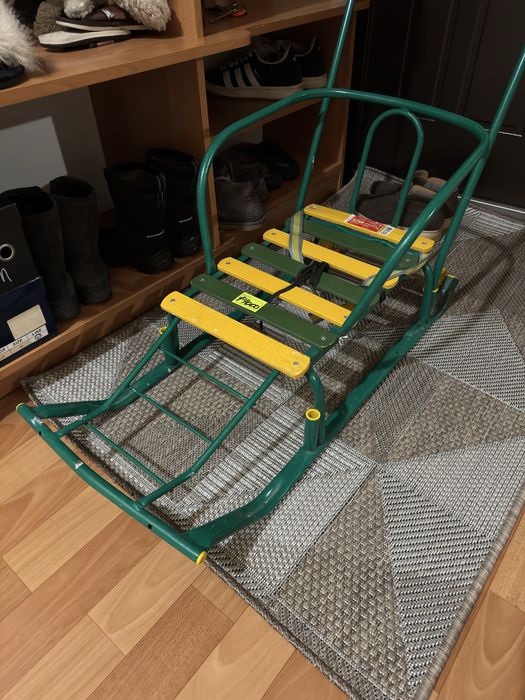 Детские санки новые