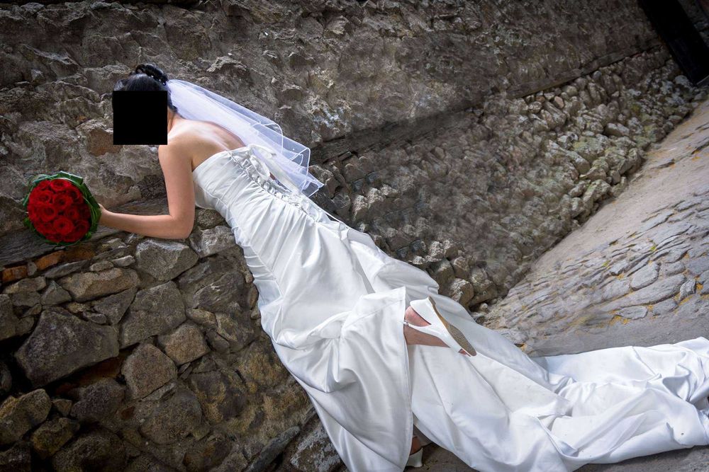 Красива булчинска рокля