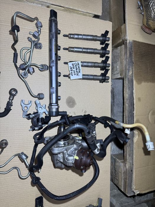 Injectie completa N47D20C N47D20A 177 Cp BMW 3 E90 E91 5 E60 E61 X1 E84 X3 E83 2.0 D Originala