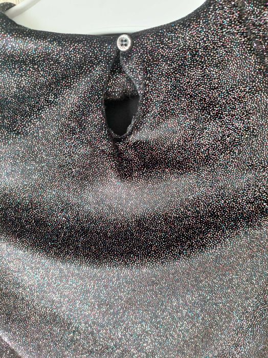 Rochie fete cu sclipici multicolor 9/12 ani