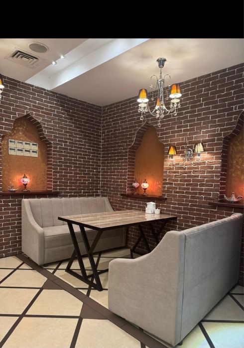 Кафе/ресторанға мебель | Диван, стол, кресло