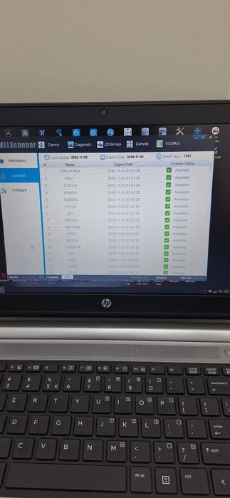 Pachet diagnoza vci passthru mercedes