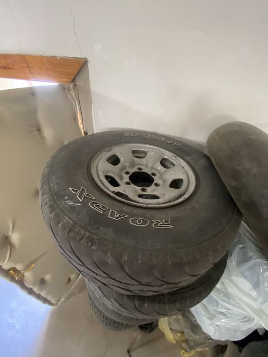 Диски r15 с летними покрышками от Toyota Hilux