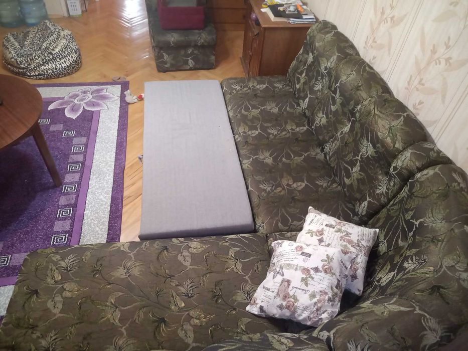 Холна гарнитура, разтегателна гр. Шумен Добруджански • OLX.bg