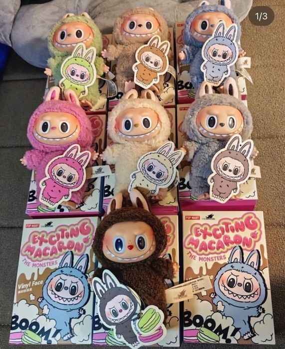 Labubu exciting macarons Лабубу доставка 24/7