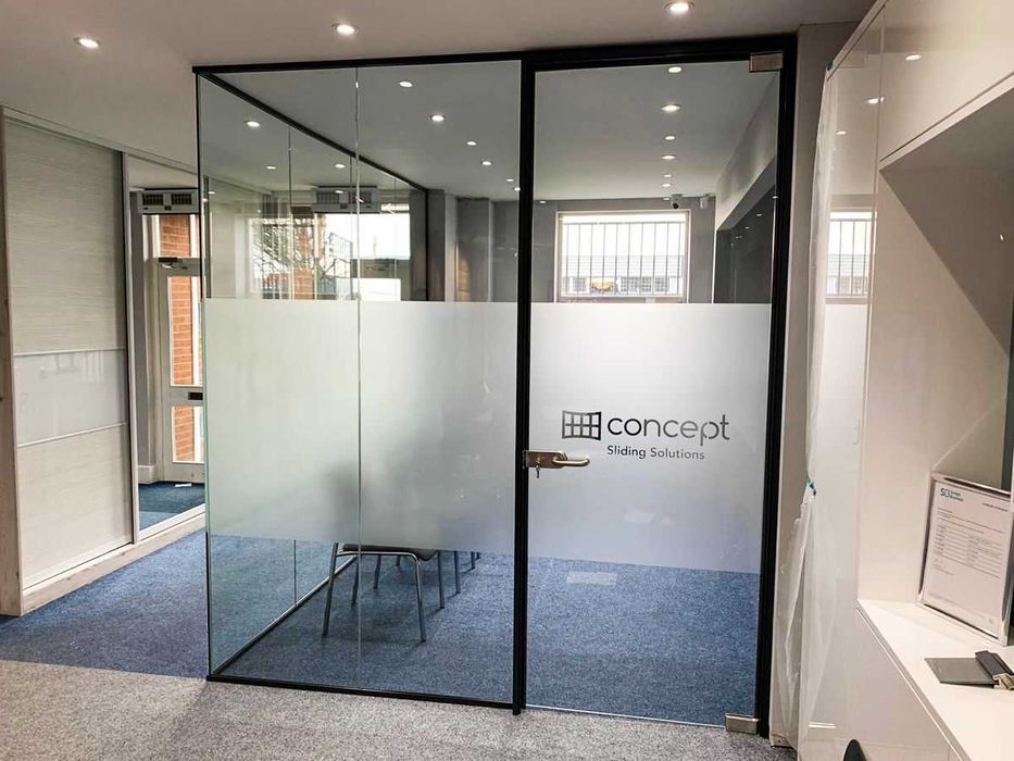 Акция! Матовая пленка для офисов Туманка Тонировка окон Matoviy plenka