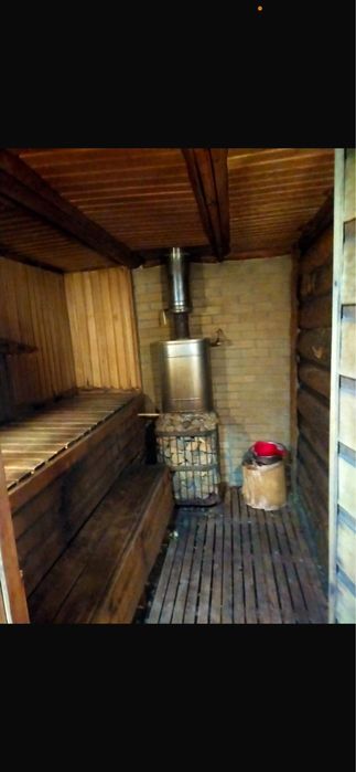 Русская баня на дровах