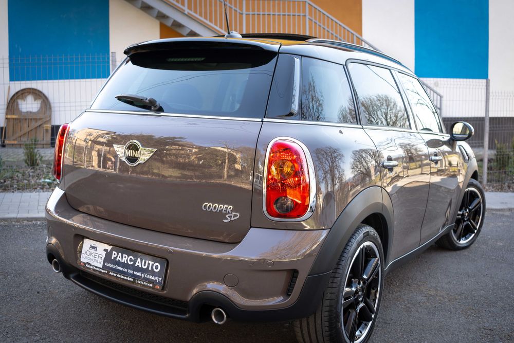 Rate de la 180euro/Luna. Mini Countryman-SD Model-Individual Raritate 2.0D 143cp E5 Full Extra KmReali Garantie 3Ani Fara Accidente
