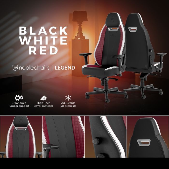 noblechairs • ПРЕМИУМ игровое геймерское офисное кресло