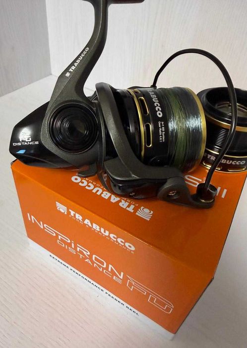 Vand lanseta Trabuco Trinis 4.20m - 160gr + Mulineta Trabuco Inspiron Feeder 6500
