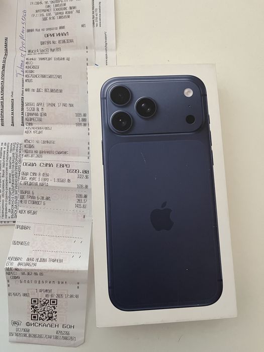 Iphone 17pro max 512GB