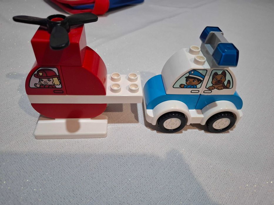 LEGO DUPLO - Elicopter si masina