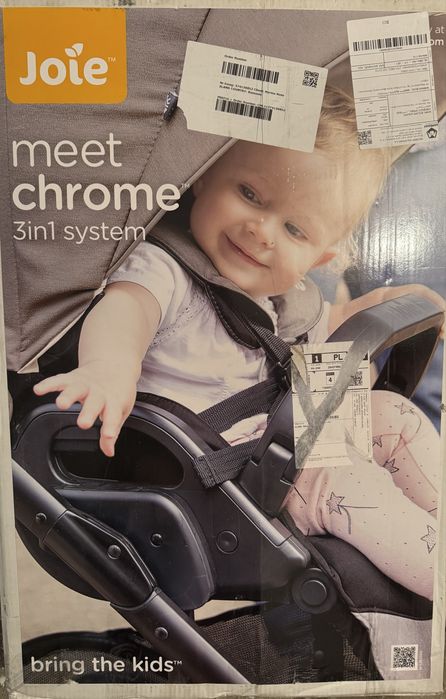 Carucior Joie Chrome trio