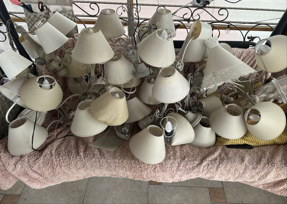 Lustra suspendată vintage 4 becuri