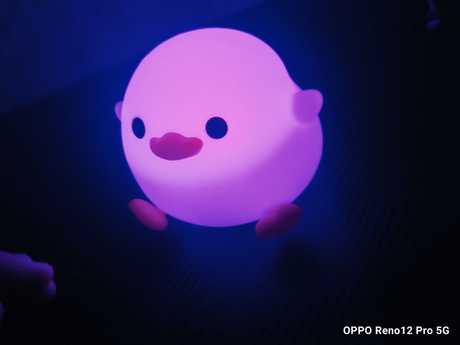 Ночник виде силиконовой утки