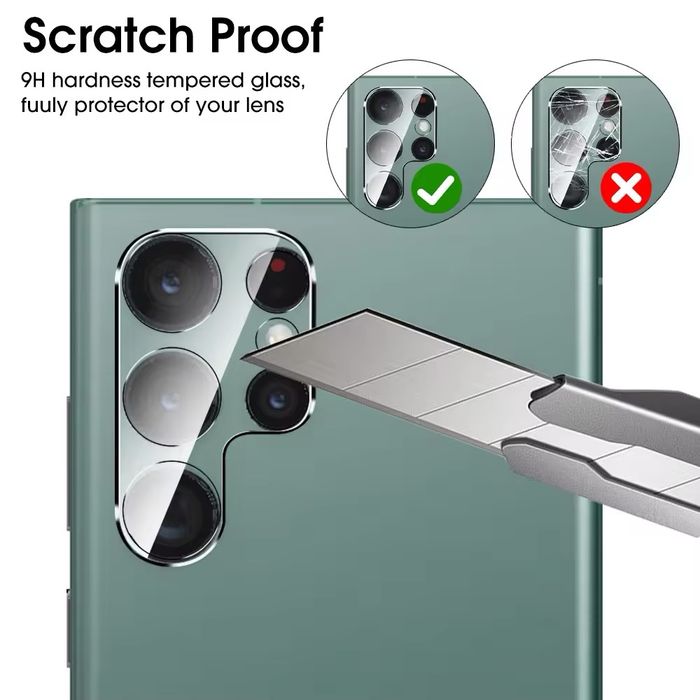 Протектор за камера за Samsung Galaxy S23/24/25 Plus/Ultra и A53/54/55