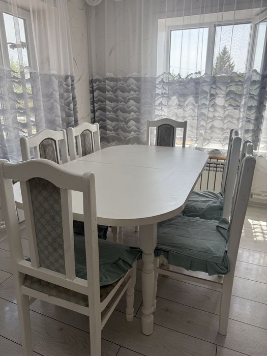 Продам стол + 10 стуля + корпешки