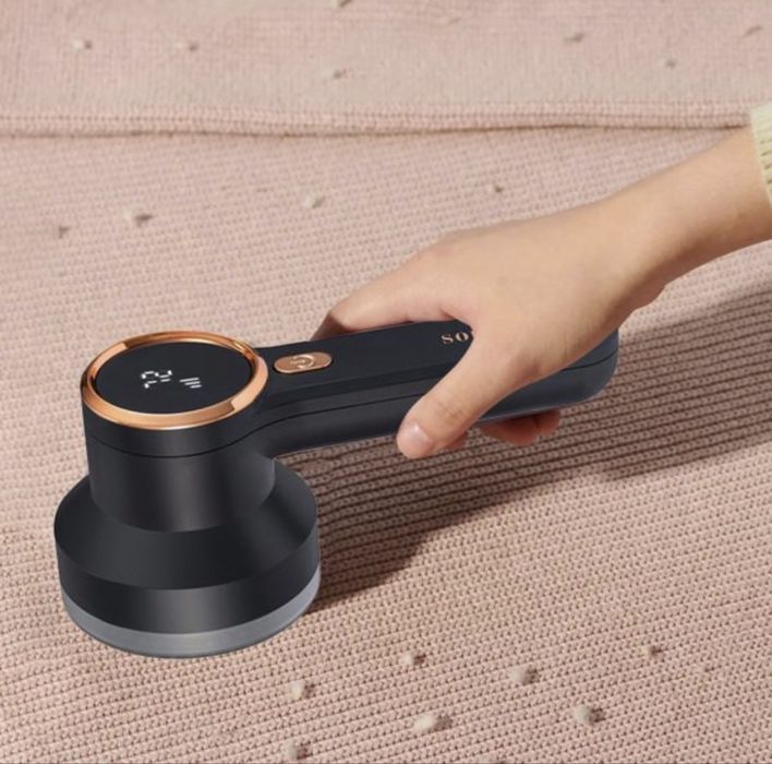 Акумулаторна машинка за премахване на мъхчета и топченца от дрехи, за пуловери, одеяла и мека мебел Sokany