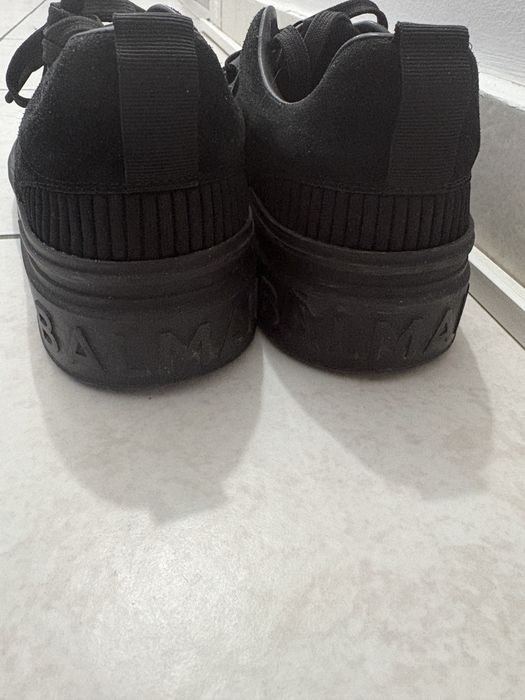 Balmain leather sneakers