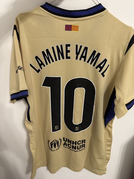 Tricou Yamal Barcelona away sezonul nou fotbal