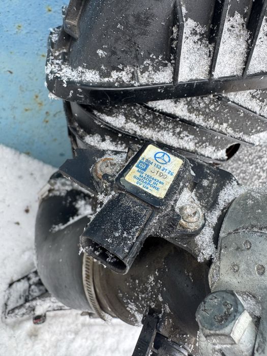 Радиатор mercedes sprinter om612