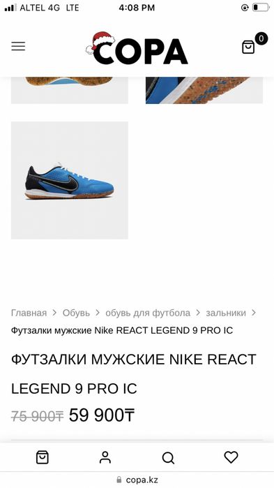 Футзалка найк професиональные