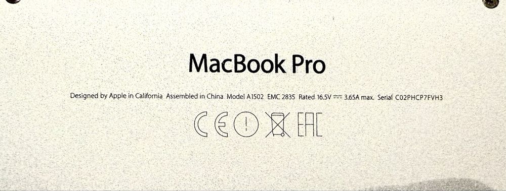 MacBook Pro (Retina 13-инчов, 2015 г.)