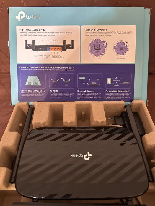TP-link AC 1200 router wi-fi