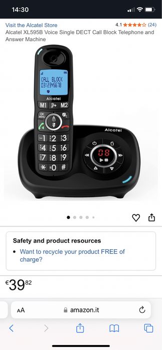 Telefon fara fir alcatel