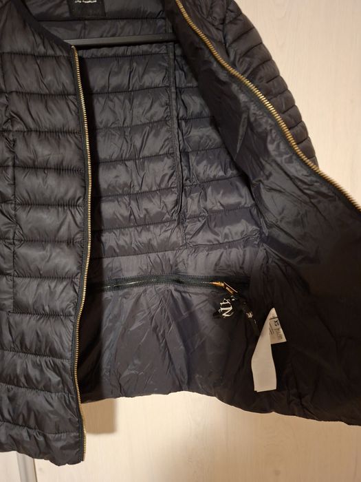 Дамско вталено яке с колан XXS-XS размер