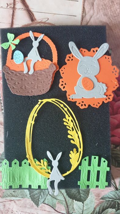 Великденски картички заготовки за картички скрапбук