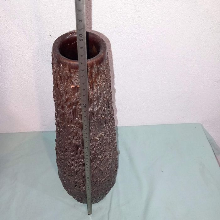 Ретро соц керамична ваза 47см.