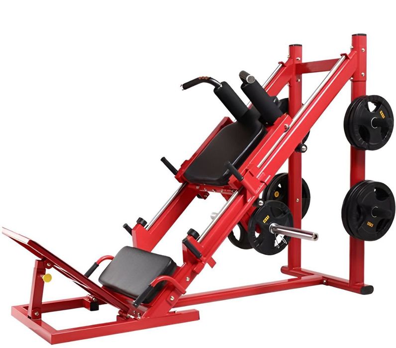 Тренажёр для жима ногами и приседаний Гак машина Тренажер хак Професс