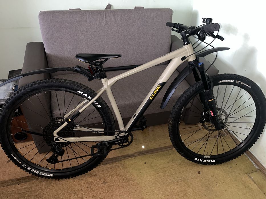 Bicicleta Cube Reaction TM 29' Desert/Orange 2021