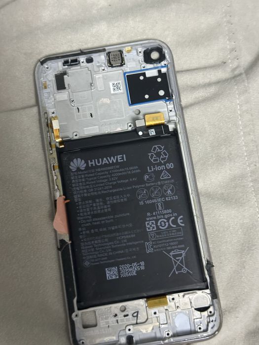 Huawei p40 lite cititor de amprente și baterie