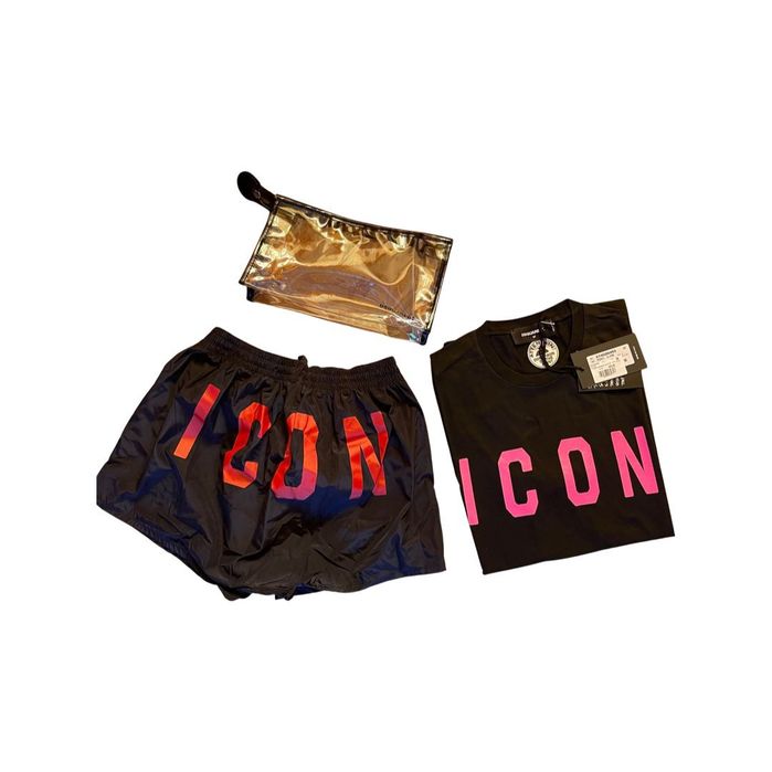Șort de baie Dsquared2/Fendi