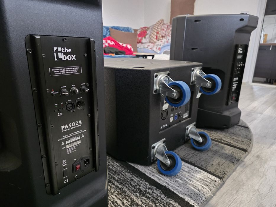 Bass  The box Activ NU rcf jbl pioneer subwoofer