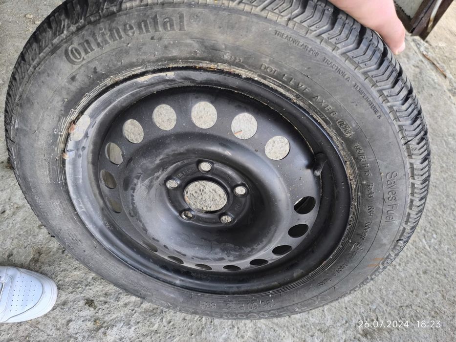 Anvelope + jante set 4+1