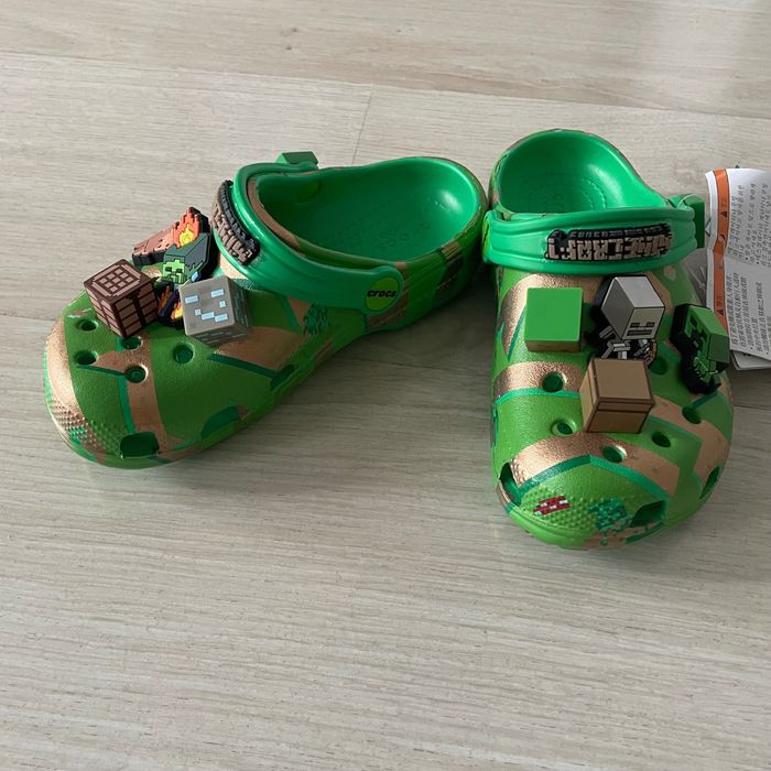 Кроксы Майнкрафт детские
