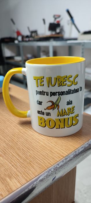 Cana personalizata Banana haioasa
