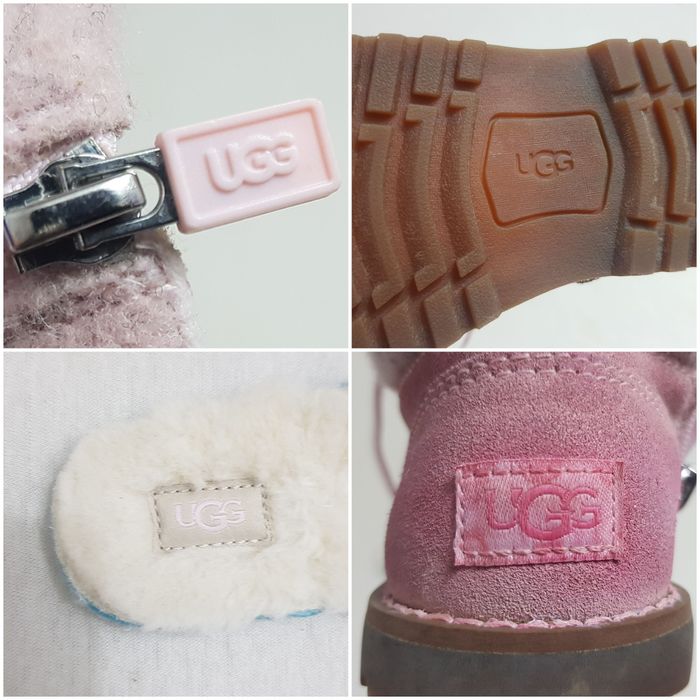 Ghete UGG Australia din piele naturală,.încălțăminte căptusite fete 26